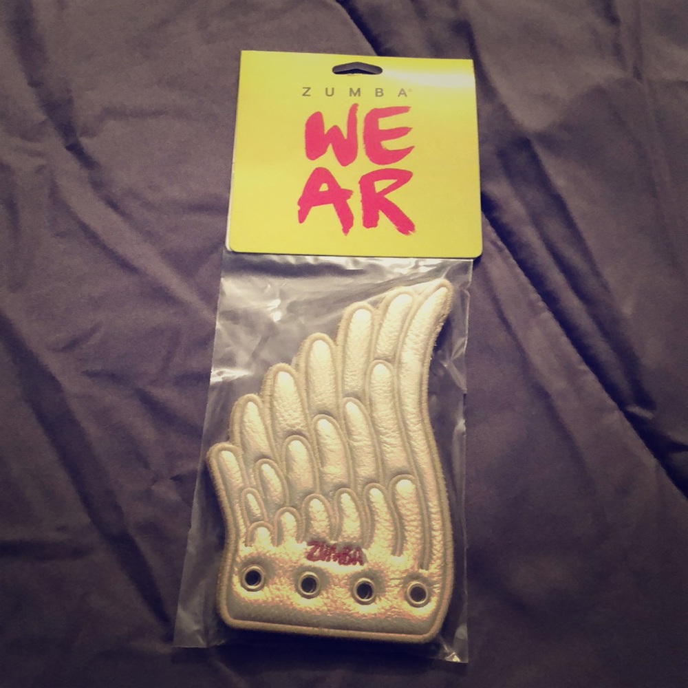 Zumba Wings Shoe Charms